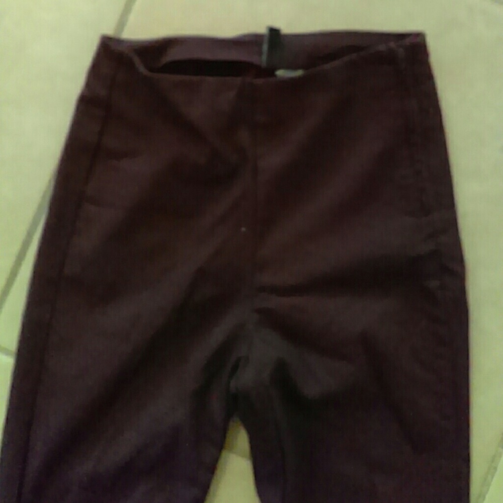 skinny pants black & plum - Picture 2 of 7